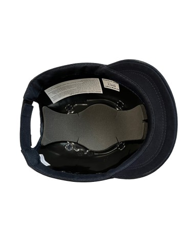 VISIERA-CASCO sportiva, blu navy visiera corta, EN812