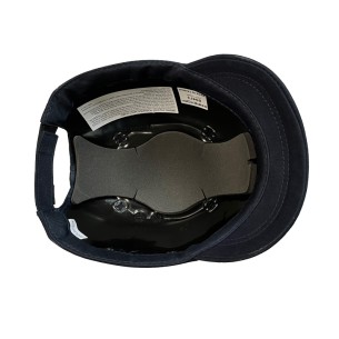 Casquette pour casque de sport, bleu marine visière courte, EN812 2