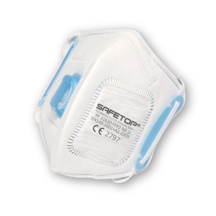 Masque FFP2 valve+membrane NR D pliable vertical