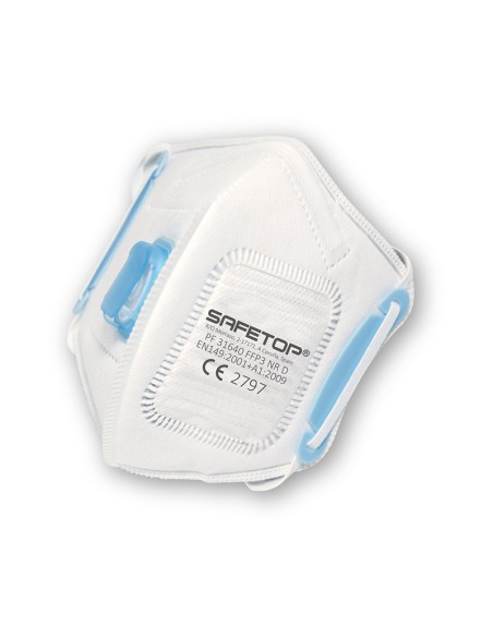 FFP3 Mask with valve+membrane NR D folding vertical