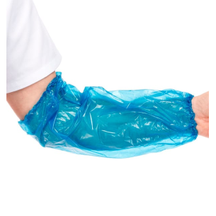 MANCHON en PE bleu 40x20cm, sac de 100 unités