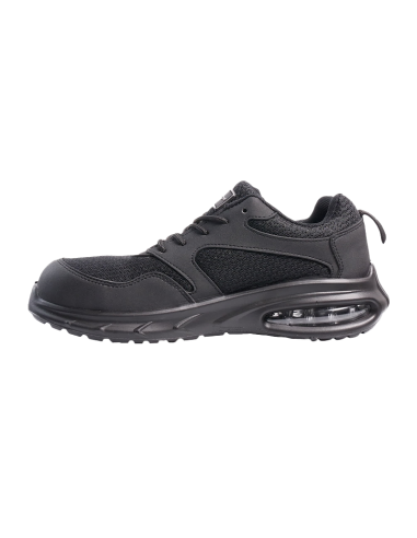 DUTTIO, black Microfibre shoe S1PL SR FO, AirComfort ESD