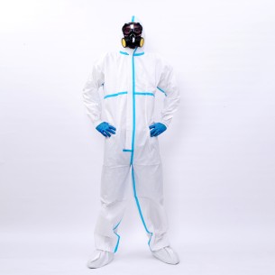 SKINGARD-PLUS Series, Combinaison Blanche Antistatique Cat.III type 4, 5, 6