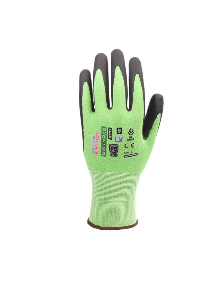 ECOPRO SAFETOP, כפפה מבוססת ביולוגית, ניילון+RPET ממוחזר