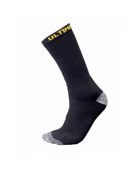 ULTIMATE, långa svarta arbetssockor (3-pack)