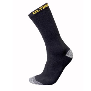 ULTIMATE, långa svarta arbetssockor (3-pack)