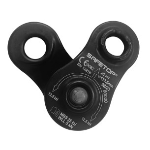 POLEA MINI per carico (non persone) e corde fino a 13,5 mm