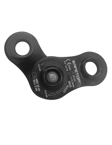 POLEA MINI per carico (non persone) e corde fino a 13,5 mm