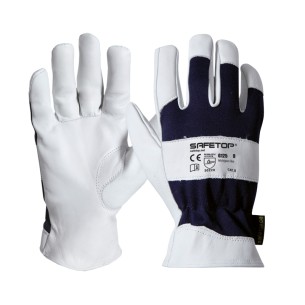 MICHIGAN FLEX, gant en polyester et cuir fleur de chèvre