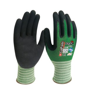 CutFort, כפפה עמידה לחיתוך B ועמידה לחום עד 100ºC