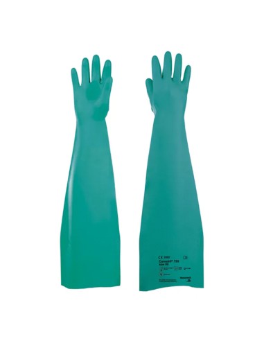 CAMATRIL 733 NV, Gant Nitrile Manche Longue Produits Chimiques