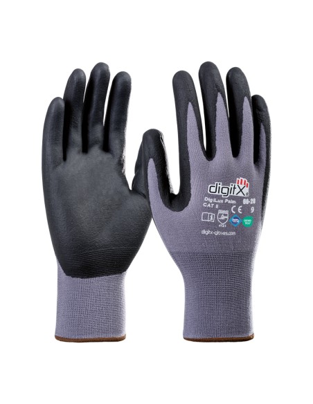 DIGILUX Palm, luva lycra-nitrilo 15 g acetinada