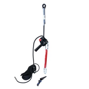 SISTEMA di DISCESA, con corda 11 mm di 200 m