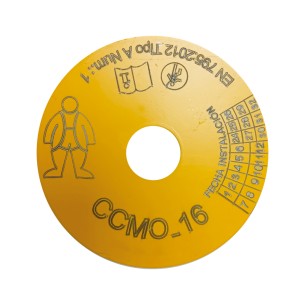 CANCA-P, placa identificação e/ou revisão p/ancoragens 80174 e 80175