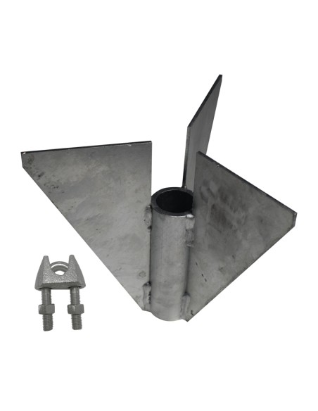 OPTIONAL TRIPLE-BLADE HELICAL SURFACER FOR ANCHORAGE 80191