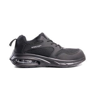 DUTTIO, black Microfibre shoe S1PL SR FO, AirComfort