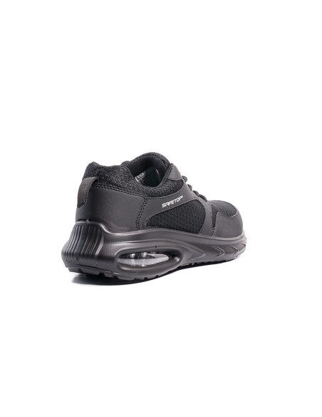 DUTTIO, black Microfibre shoe S1PL SR FO, AirComfort