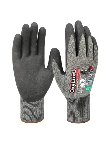 OXYLUX, Gant en nylon-spandex et nitrile satiné