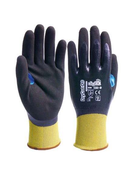 DRYCUT-D، قفاز مضاد للقطع TDM-D، 15g بدون معادن بطبقتين