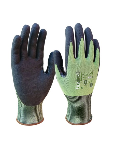 FITOLUX-D, guanto R taglio TDM D, palmo nitrile best fit