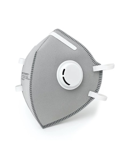 FFP2 NR EMÉ SERIES, vertical folding charcoal mask