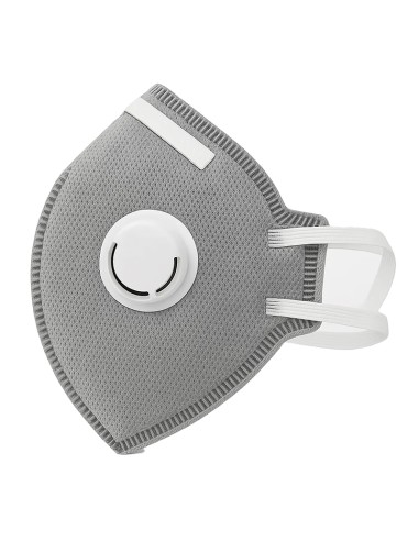 FFP2 NR SÉRIE EMÉ, masque pliable vertical charbon