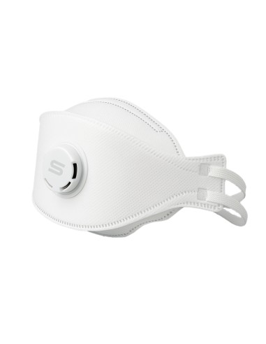 FFP3 NR EMÉ SERIES, 3-panel foldable cimbiform mask with valve