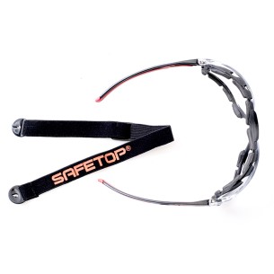 PRAETORIUS-PLUS Clair, Lunettes PC, Bande amovible, Joint facial, FNKT 2