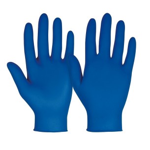 NITRILAST-Blue, γάντι μιας χρήσης Βαρέως τύπου μπλε νιτριλίου 4.6 γρ, Πακέτο 100 τεμαχίων 2