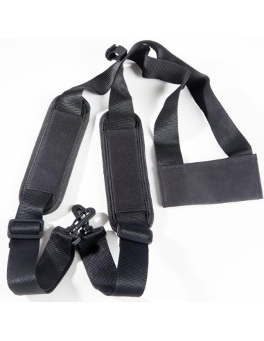 Harnais corporel ajustable pour transporter le matériel Airshell et Airface