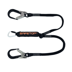 Double Elastic Strap AS Series with ALU Hooks and Protected Absorbers, Ultra Short