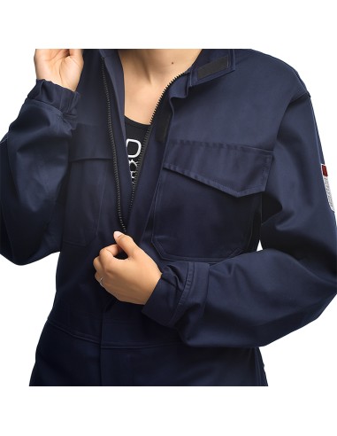 WELDPRO, marinblå multiprotectiv overall 260 gr