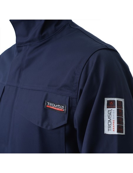 WELDPRO, Navy blue multi-protection jacket 260 grs