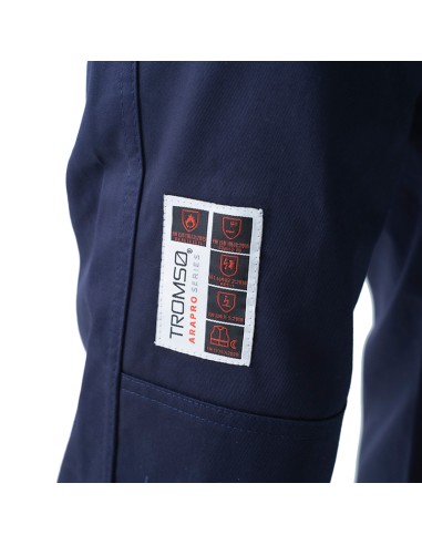 WELDPRO, Pantalone multiprotezione blu navy 260 gr