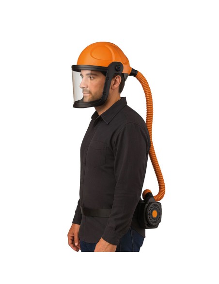 AIFLOW HELM Clear, Kit Αναπνοής με Κράνος TH3 και Διαφανή Ασπίδα