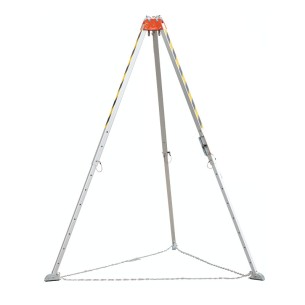 TRIPODE SERIE AS PER SPAZI CONFINATI di 250cm e 750 chili carico, Senza Verricello