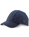 Sporty Cotton Helmet-Cap, Navy Blue EN812