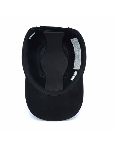 VISOR-CASCO desportivo de algodão, preto EN812