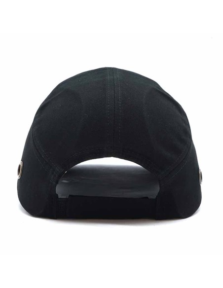 VISOR-CASCO desportivo de algodão, preto EN812