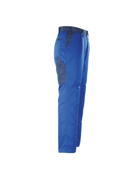 SAMIL, pantalone bicolore royal-marine o grigio-nero