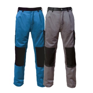 VIGO, pantalone multitasche grigio, blu o kaki, taglia S-2XL