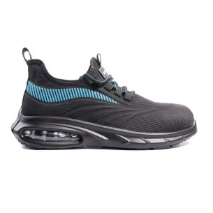 COMBIO, Zapatilla sport 1P, negro/azul, transpira, aircam