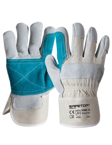 NIAGARA TASK, cotton canvas-split leather glove