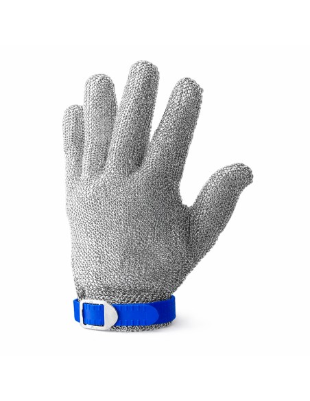 NK-COTE COURT, gant maille acier sangle en plastique