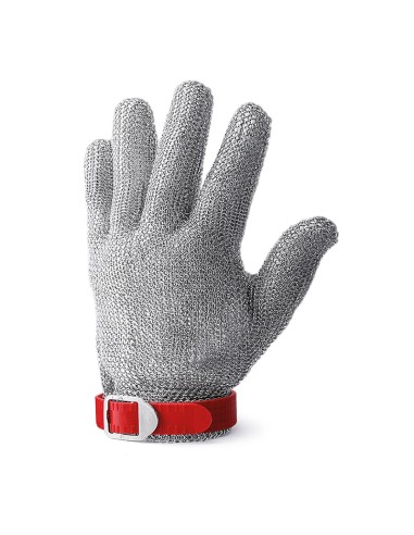 NK-COTE COURT, gant maille acier sangle en plastique