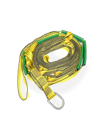 ANCLAJE TEXTIL VERTICAL DE 10 MTS C/LOOPS DE ENGANCHE C/1,5m