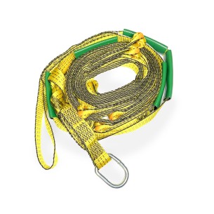 ANCRAGE TEXTILE VERTICAL DE 30 M C/LOOPS D'ACCROCHAGE C/1,5m