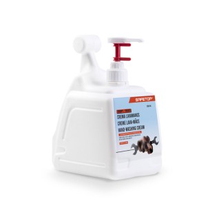 GEL Safetop lave-mains extra fluide avec distributeur, bidon 3L