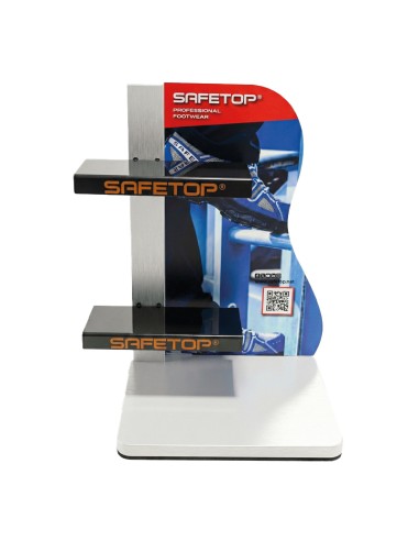 EXPOSITOR CALZADO, de sobremesa medidas 450x300x250 mm