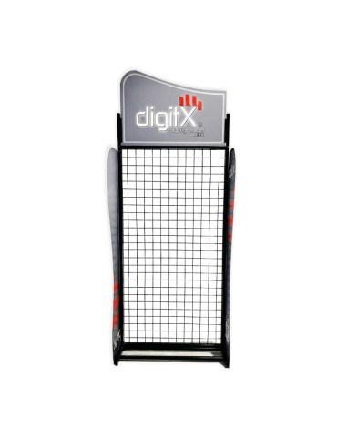 ΕΚΘΕΤΗΡΙΟ ΓΑΝΤΙΩΝ DIGITX, δαπέδου 12 άγκιστρα 1600x600x300